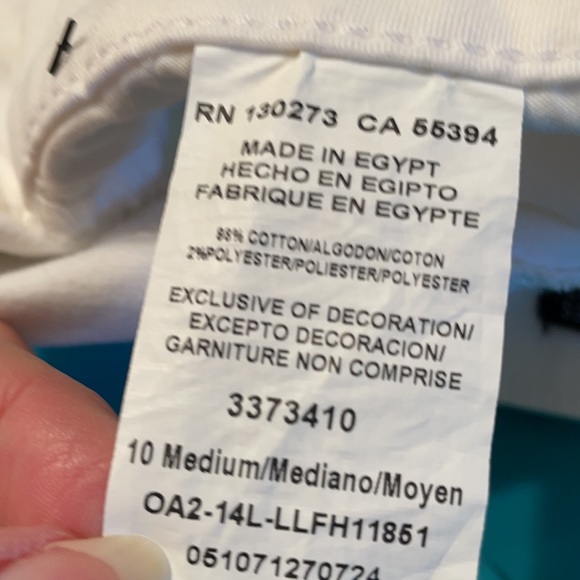 NWT Lee Capri Curvy Fit No Gap Waist Women’s White Jeans “Coastal Grandma” Sz 10 - Picture 8 of 8